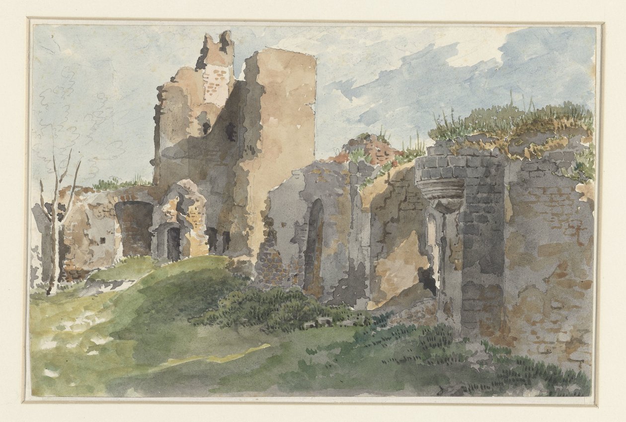 Ruïnes van de Château de Chevreuse 作者 无名氏