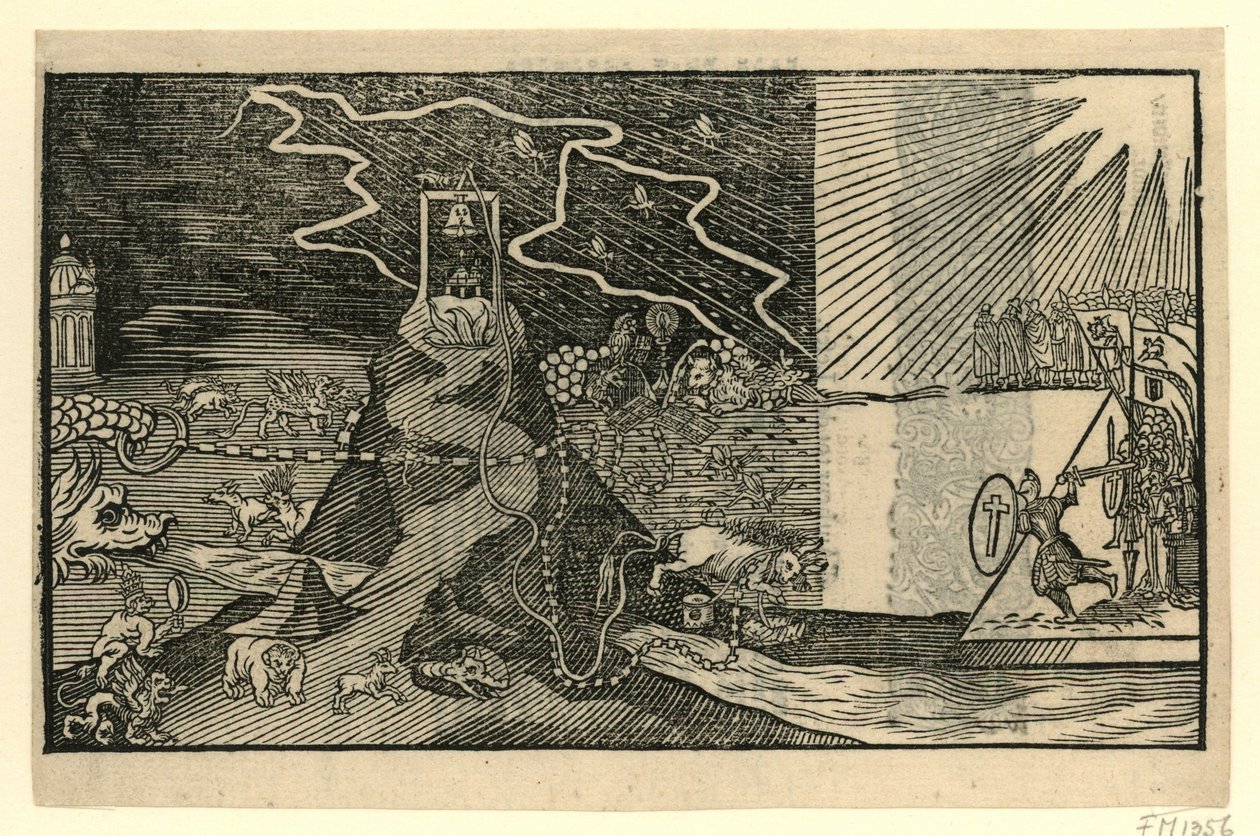 关于雅各布斯-陶里纳斯的漫画，1615 年 作者 无名氏