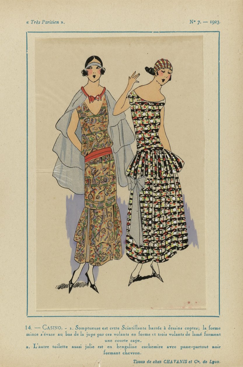 Très Parisien》1923 年第 7 期: 14 - CASINO / 1.这首《Scintillante》华美... 作者 无名氏
