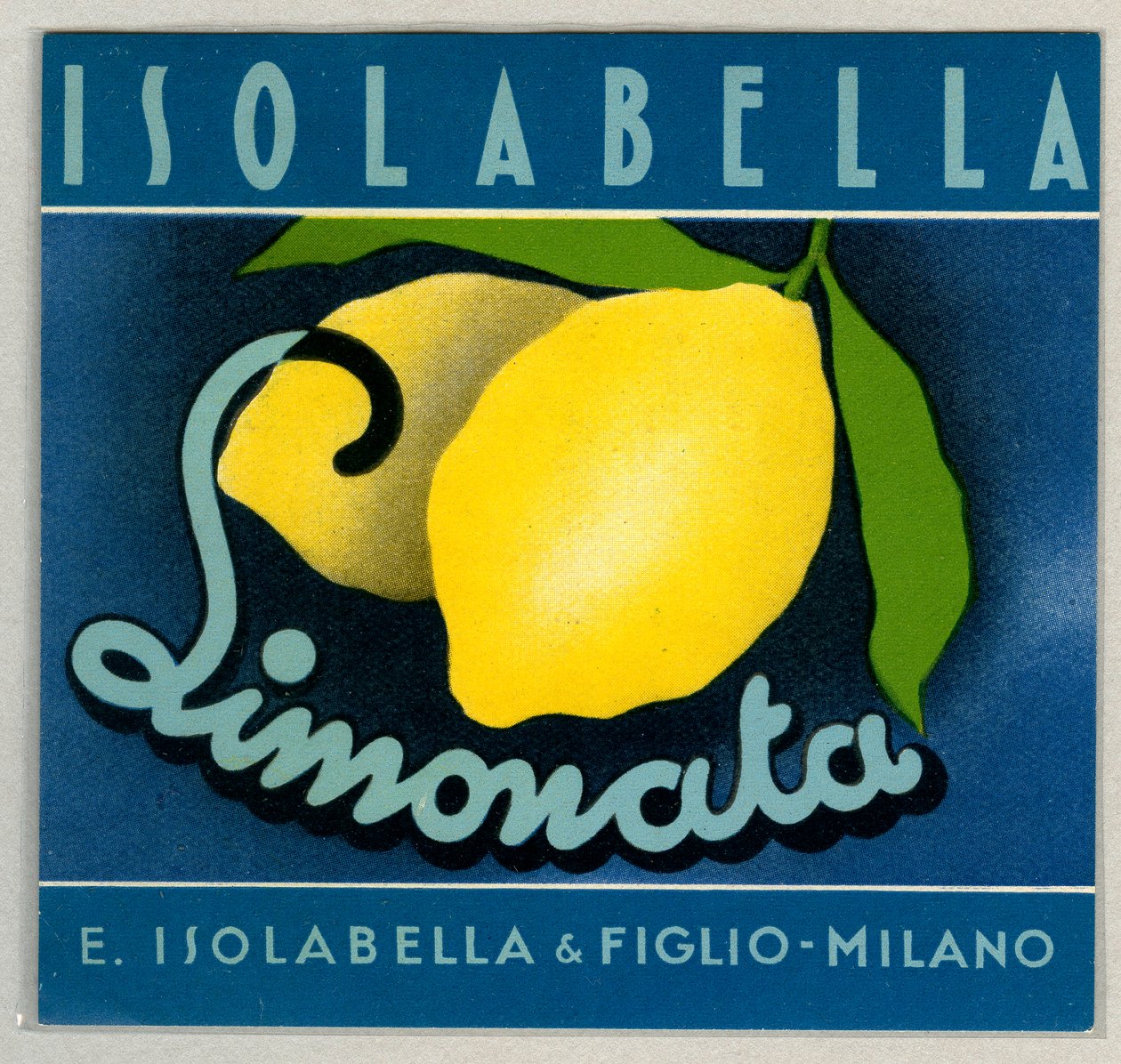 Advertisement for italian lemonade 作者 匿名匿名