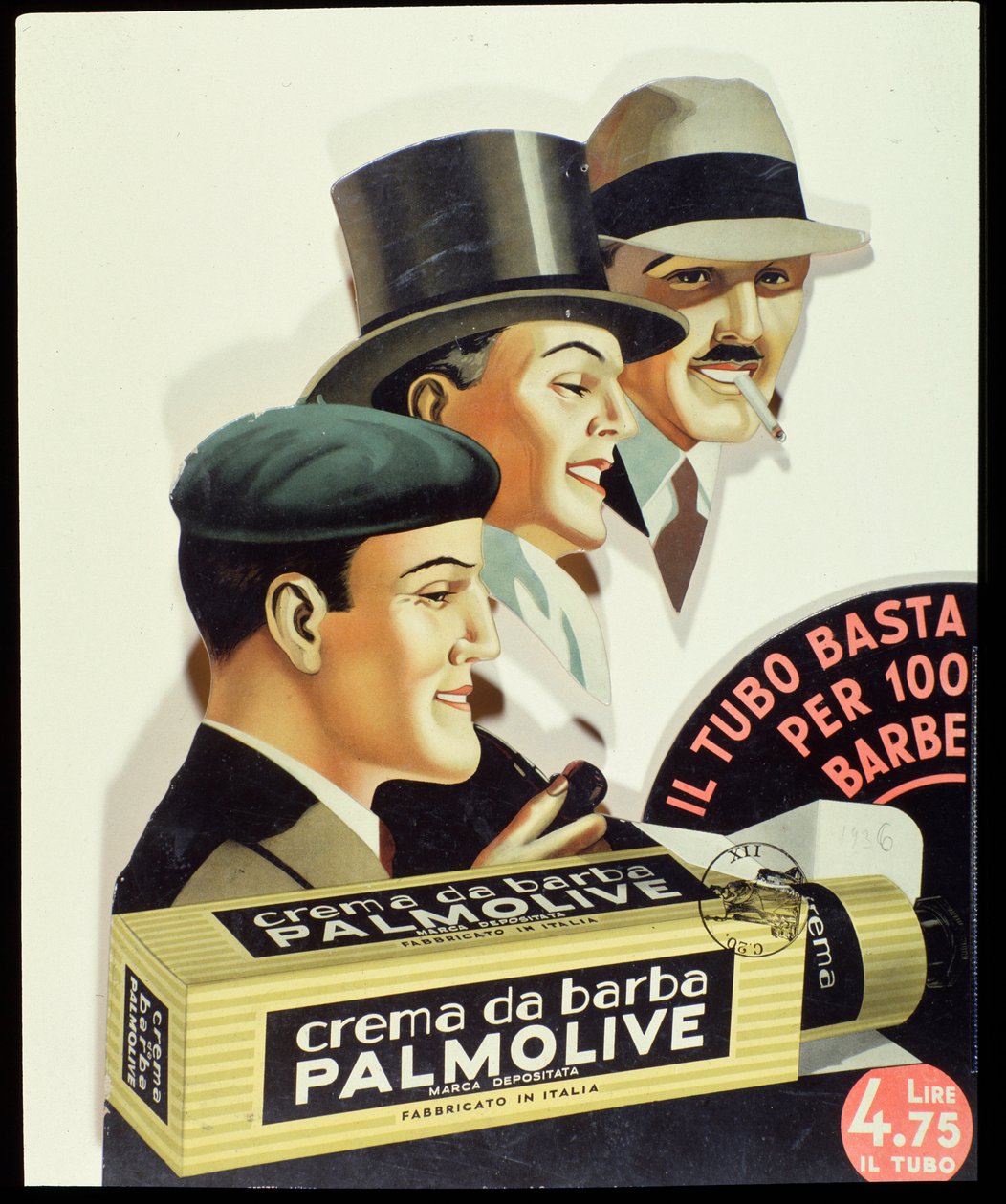 Advertising poster for the shaving cream Palmolive 1936 作者 匿名匿名