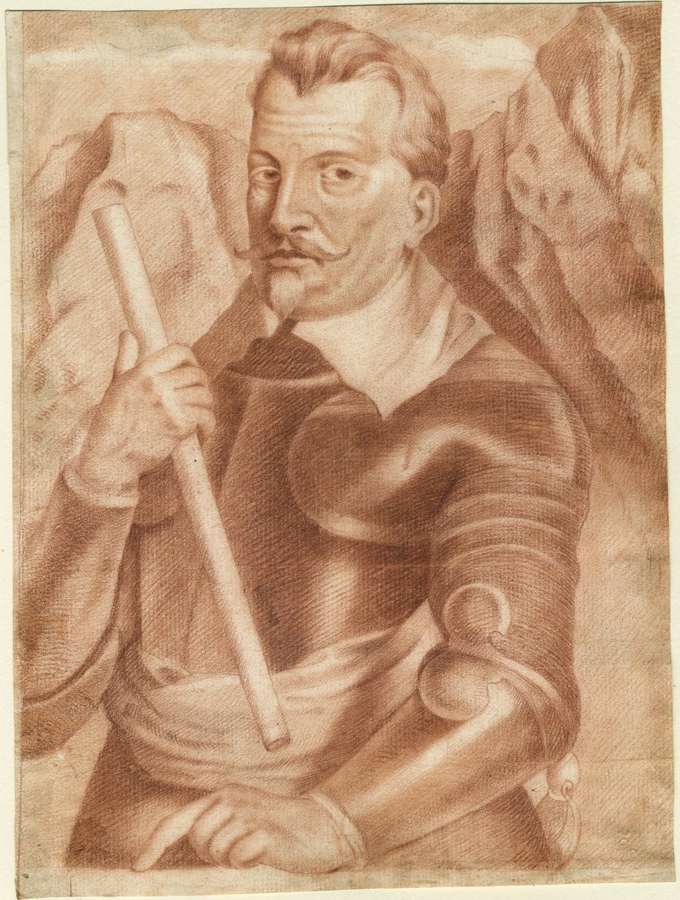 Albrecht von Wallenstein (ou Waldstein) (1583-1634) - Albrecht von Wallenstein (1583-1634) - 佚名 - 1630 - 纸本设色 - 28,2x21 - 私人收藏 作者 匿名匿名