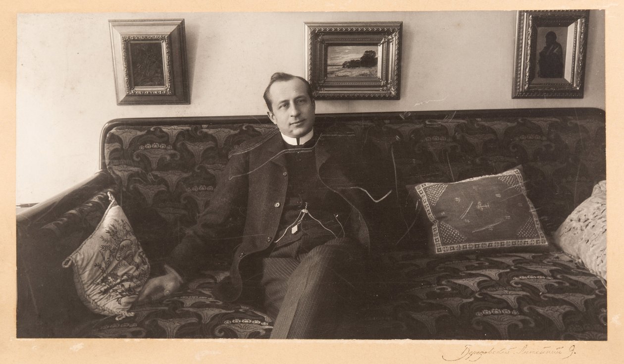 Alexandre Ziloti - 钢琴家和指挥家Alexander Siloti (1863-1945) - 匿名。照片 作者 匿名匿名