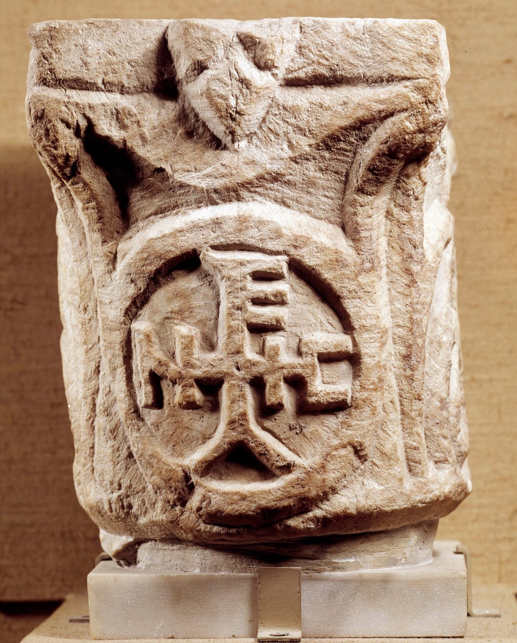 基督教古物：带字母的首字母，巴黎，卢浮宫博物馆 作者 匿名匿名