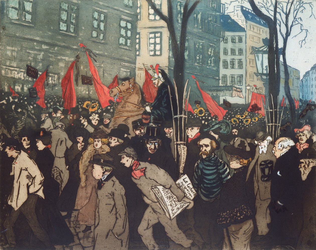 克莱蒙斯-路易丝-米歇尔葬礼，1 月 22 日 作者 匿名匿名