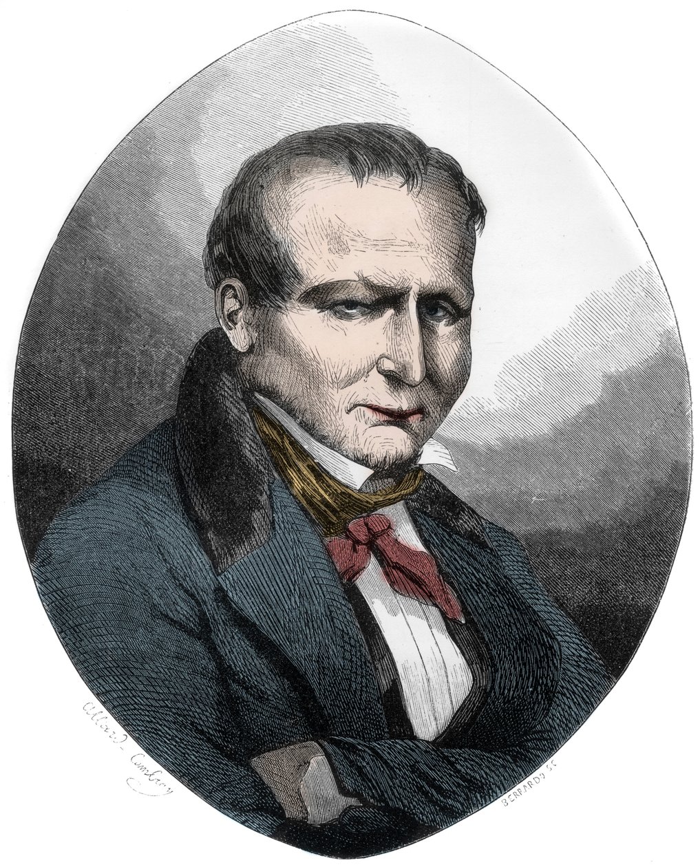 Giuseppe Marco Fieschi，1835 年 7 月企图刺杀法国国王路易·菲利普 (Louis-Philippe) 的首席同谋 - 朱塞佩·菲耶斯基 (Giuseppe Fieschi，1790-1836)，法国同谋，于 1835 年 6 月 28 日对路易-菲利普发动了袭击 作者 匿名匿名