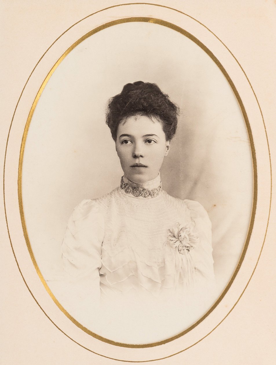 Grand Duchess Olga Alexandrovna of Russia (1882-1960), Anonymous . Albumin Photo. Private Collection 作者 匿名匿名