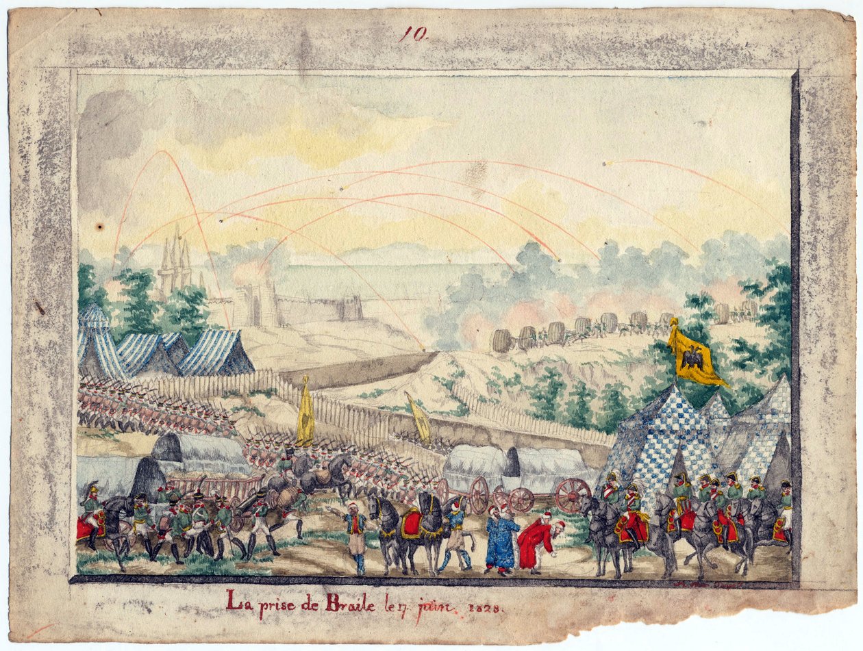 1828-1829 年俄土战争 - 6 月 7 日攻占布列洛夫要塞 作者 匿名匿名