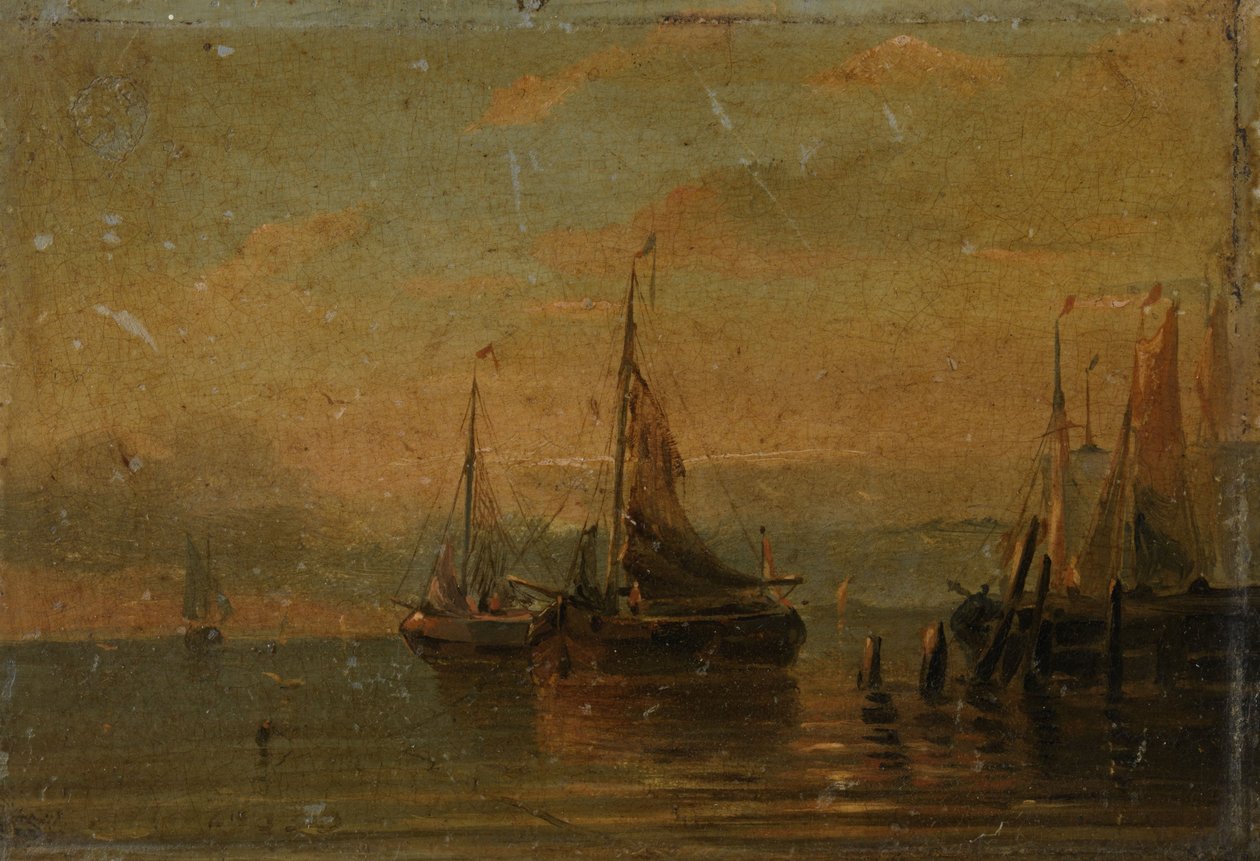 海港景观 作者 匿名匿名