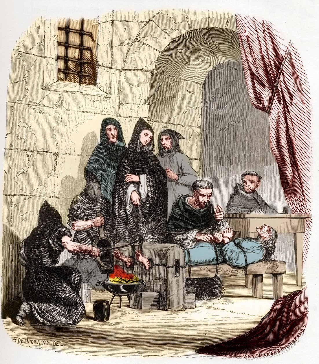 15世纪西班牙的宗教裁判所。勃艮第的玛丽（1457-1482）被指控为