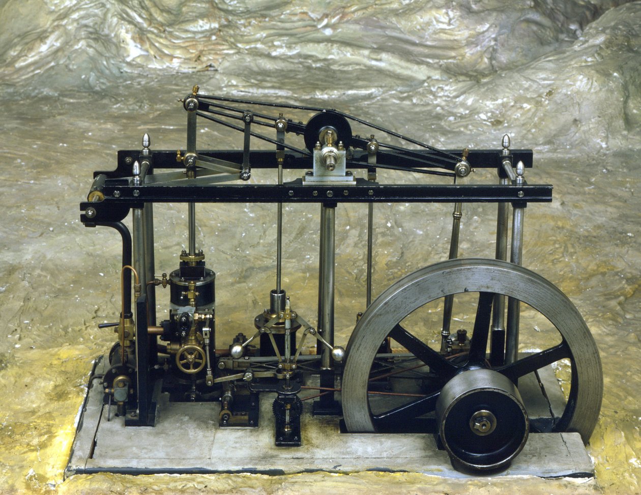 James Watt Steam Machine, Museum of Science and Technology, Milan. 作者 匿名匿名