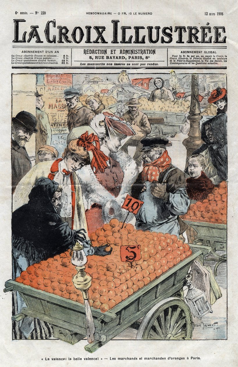 1905年在巴黎的Les marchands d