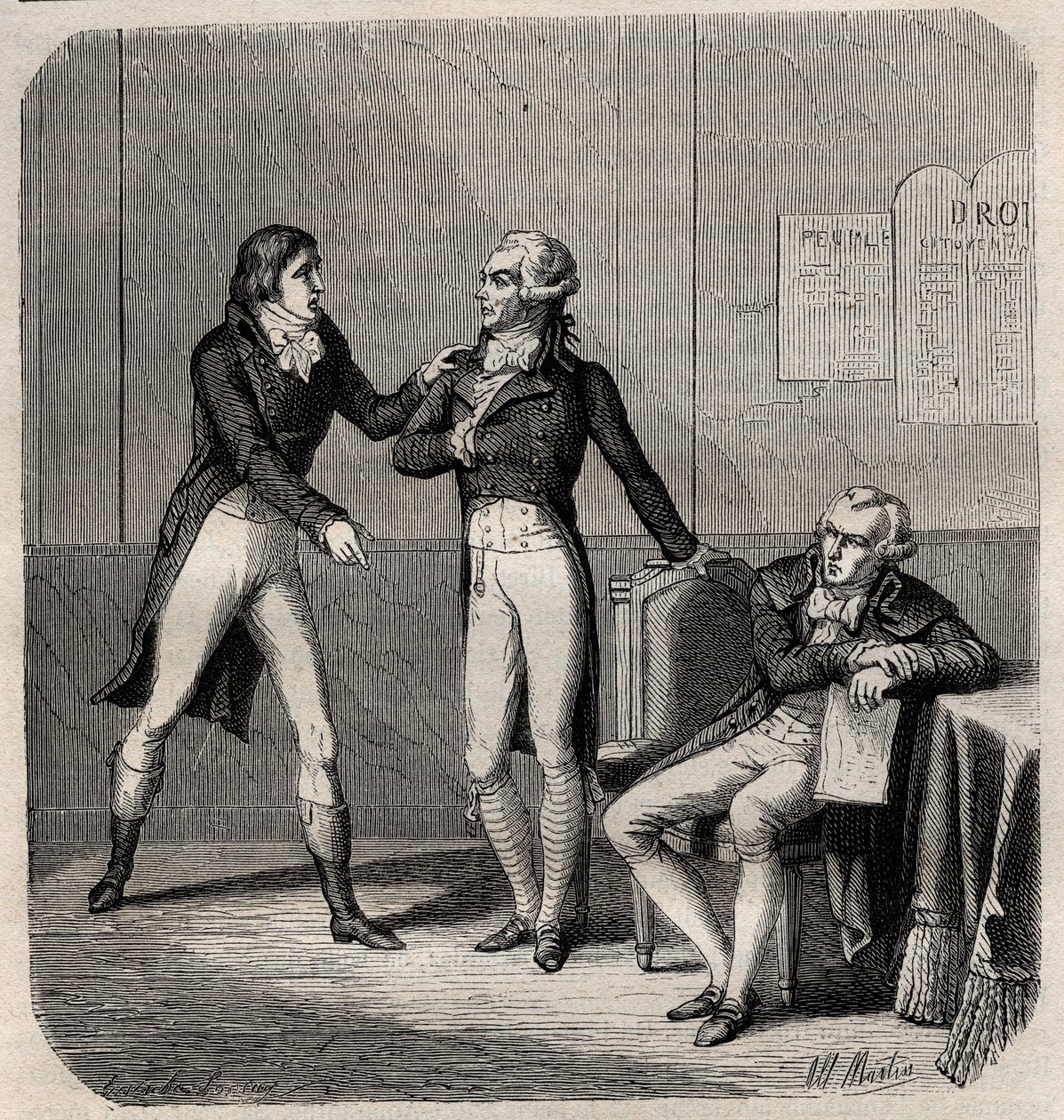 Maximilien Robespierre - Louis de Saint Just (Saint-Just 作者 匿名匿名