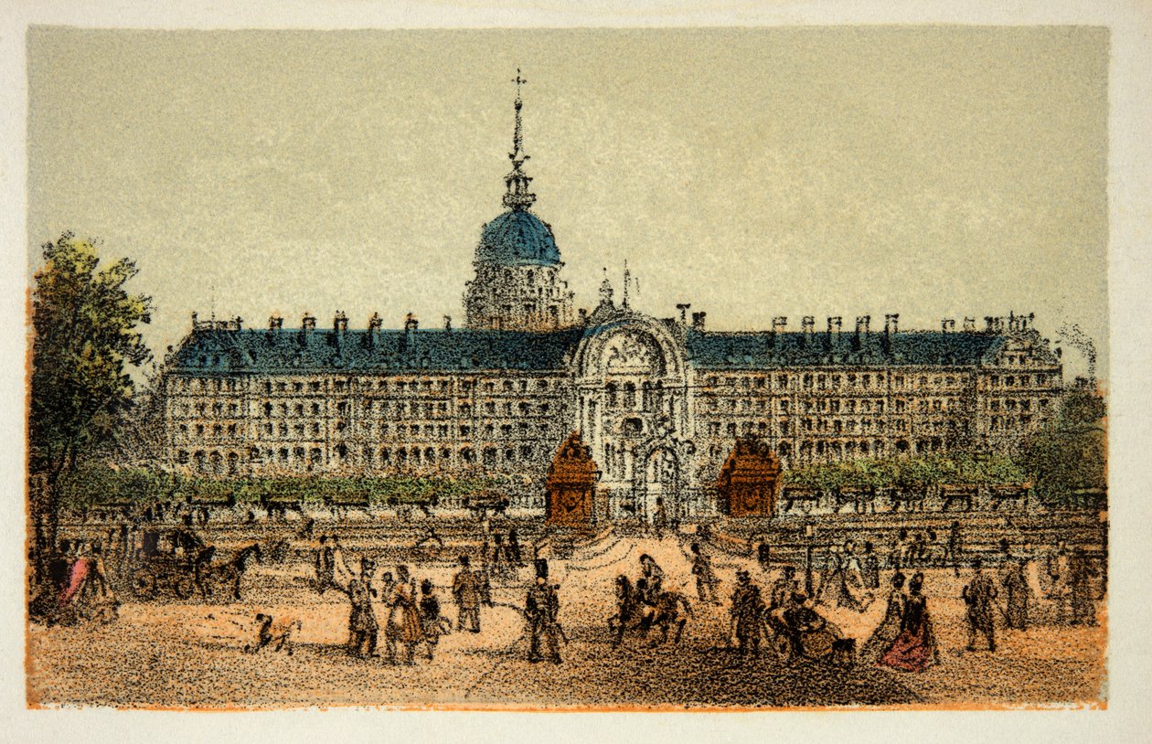 Paris 1874: Hotel des Invalides, Private Collection 作者 匿名匿名