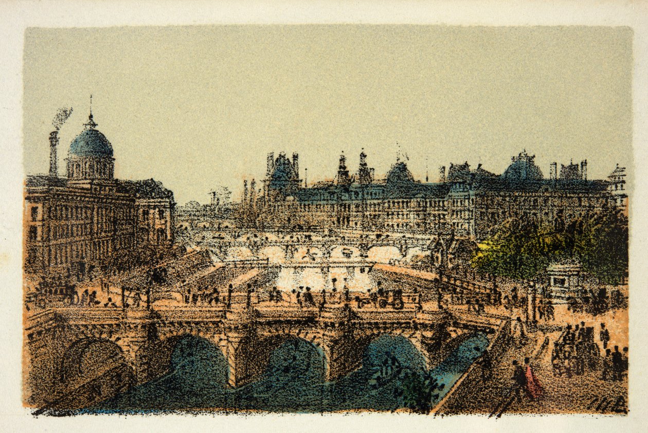 Paris 1874: Le Pont Neuf, Private collection 作者 匿名匿名