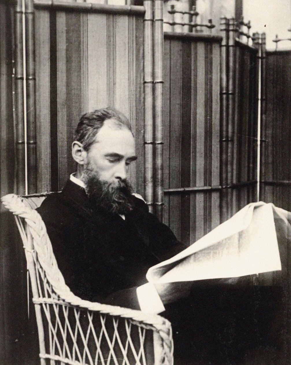 帕维尔·特列季亚科夫 - 帕维尔·特列季亚科夫 (1832-1898) 肖像，匿名 作者 匿名匿名