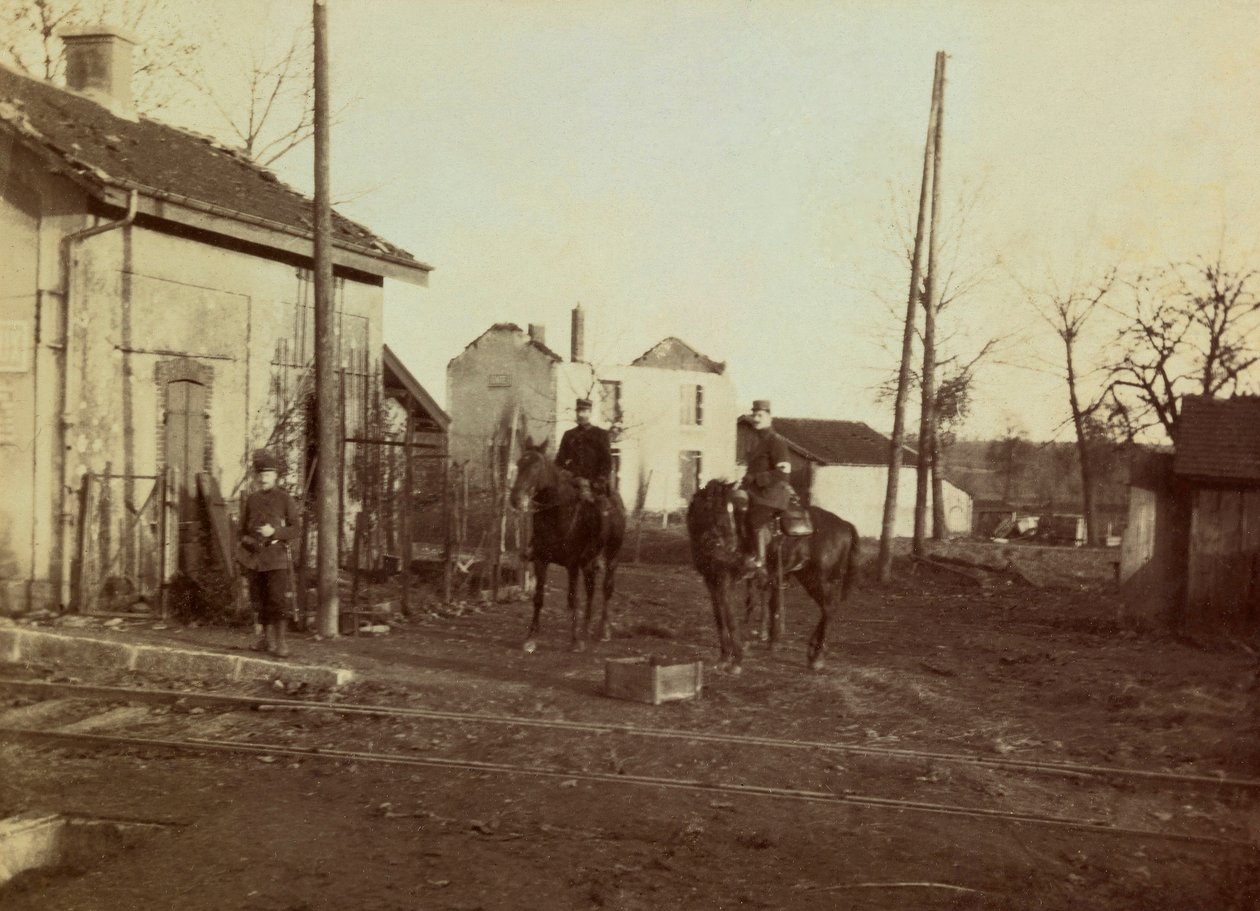 Photograph from a personal album of an infantry lieutenant during the first months of the First World War (1st, Iere 作者 匿名匿名
