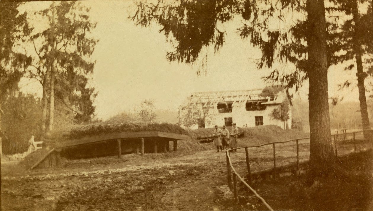 Photograph from a personal album of an infantry lieutenant during the first months of the First World War (1st, Iere 作者 匿名匿名