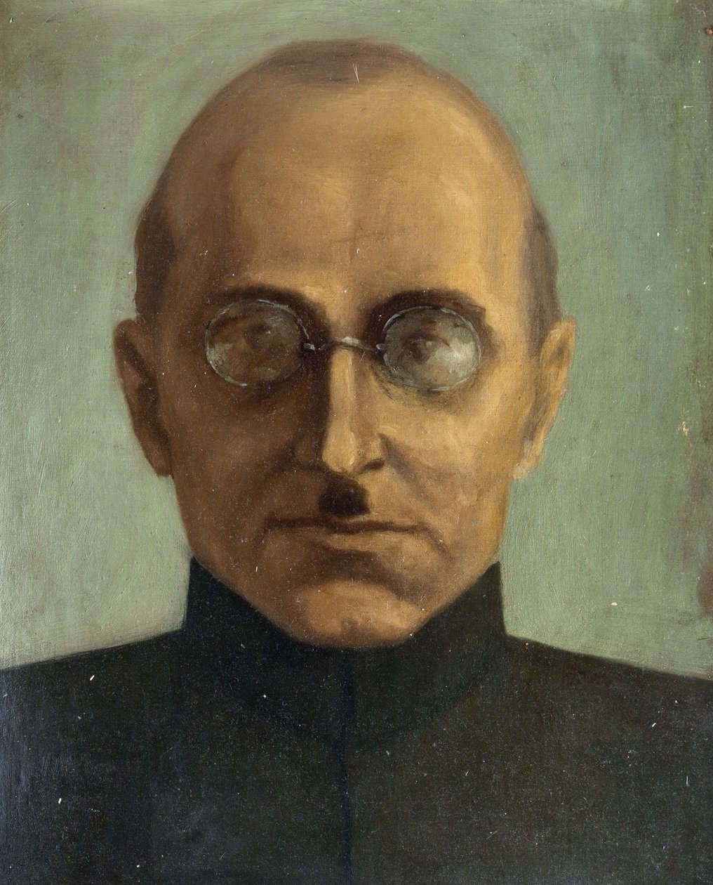 "" 苏维埃国家官员 Lavrenty Beria (或 Lavrenti Beriya) (1899-1953) 肖像"" 匿名绘画私人收藏 作者 匿名匿名