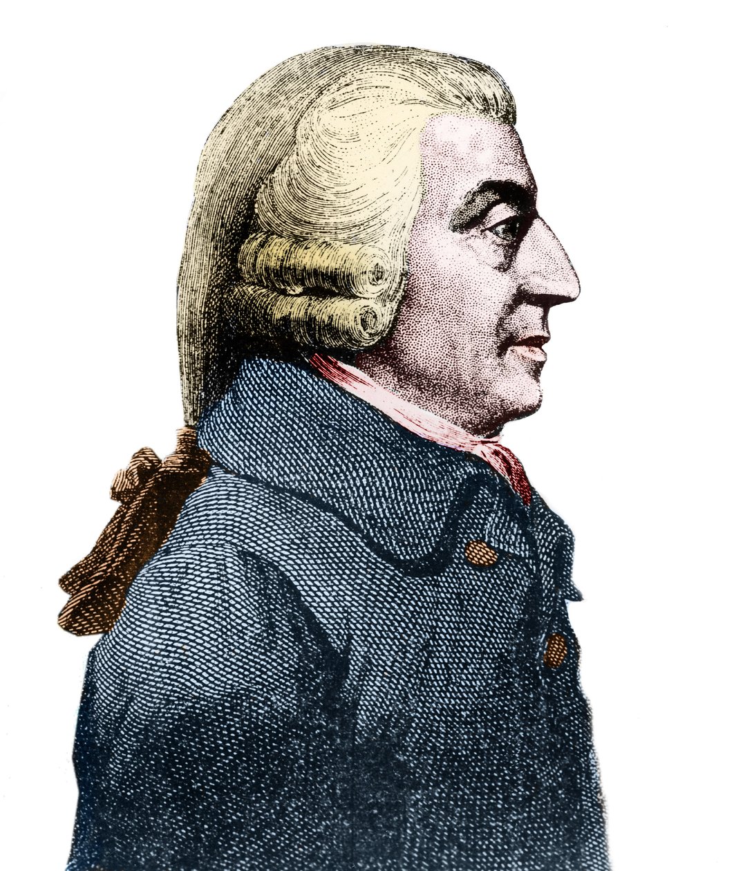 Portrait of Adam Smith (1723 - 1790), Scottish philosopher and economist. 作者 匿名匿名