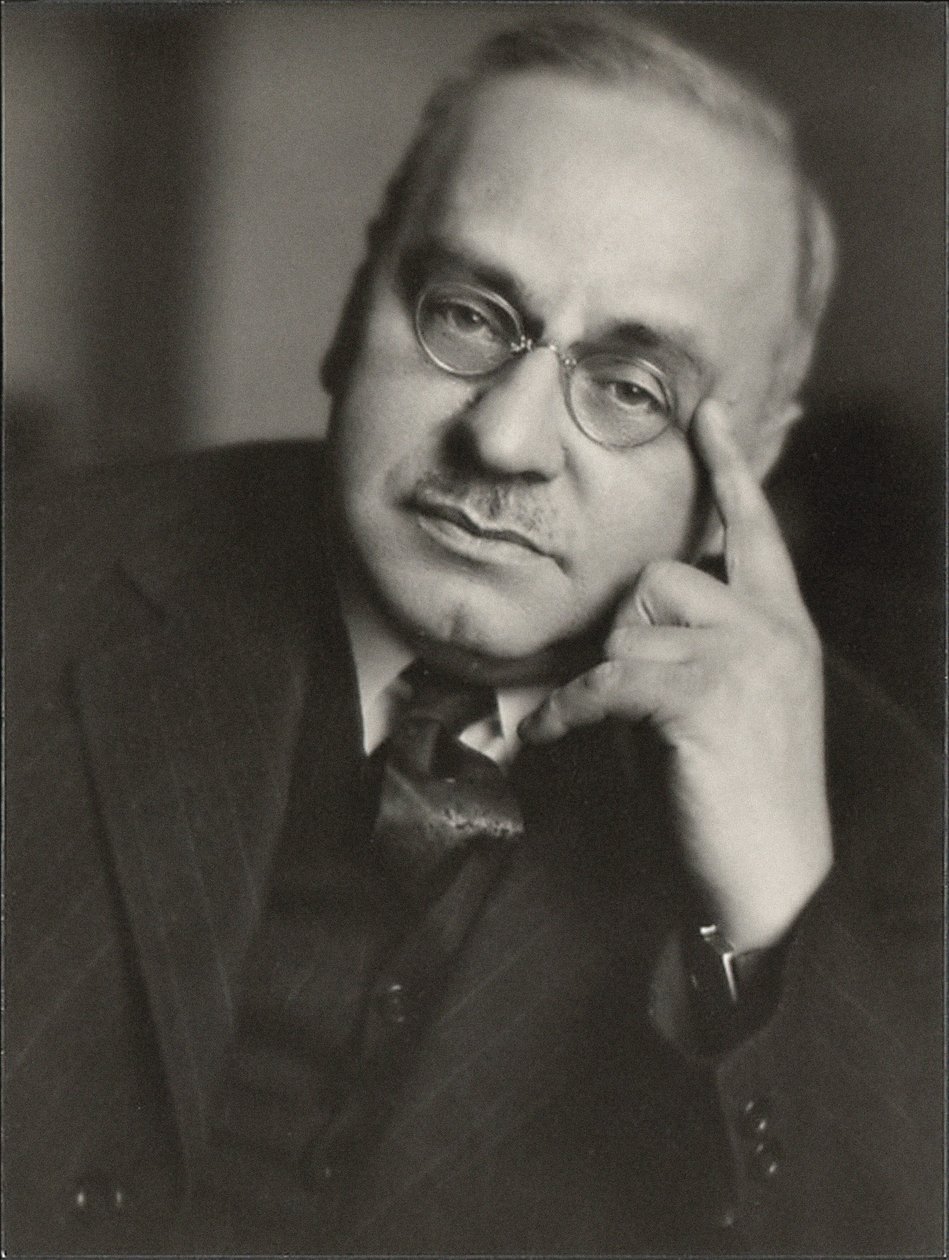 Portrait of Alfred Adler (1870-1937), Anonymous. Photograph 作者 匿名匿名