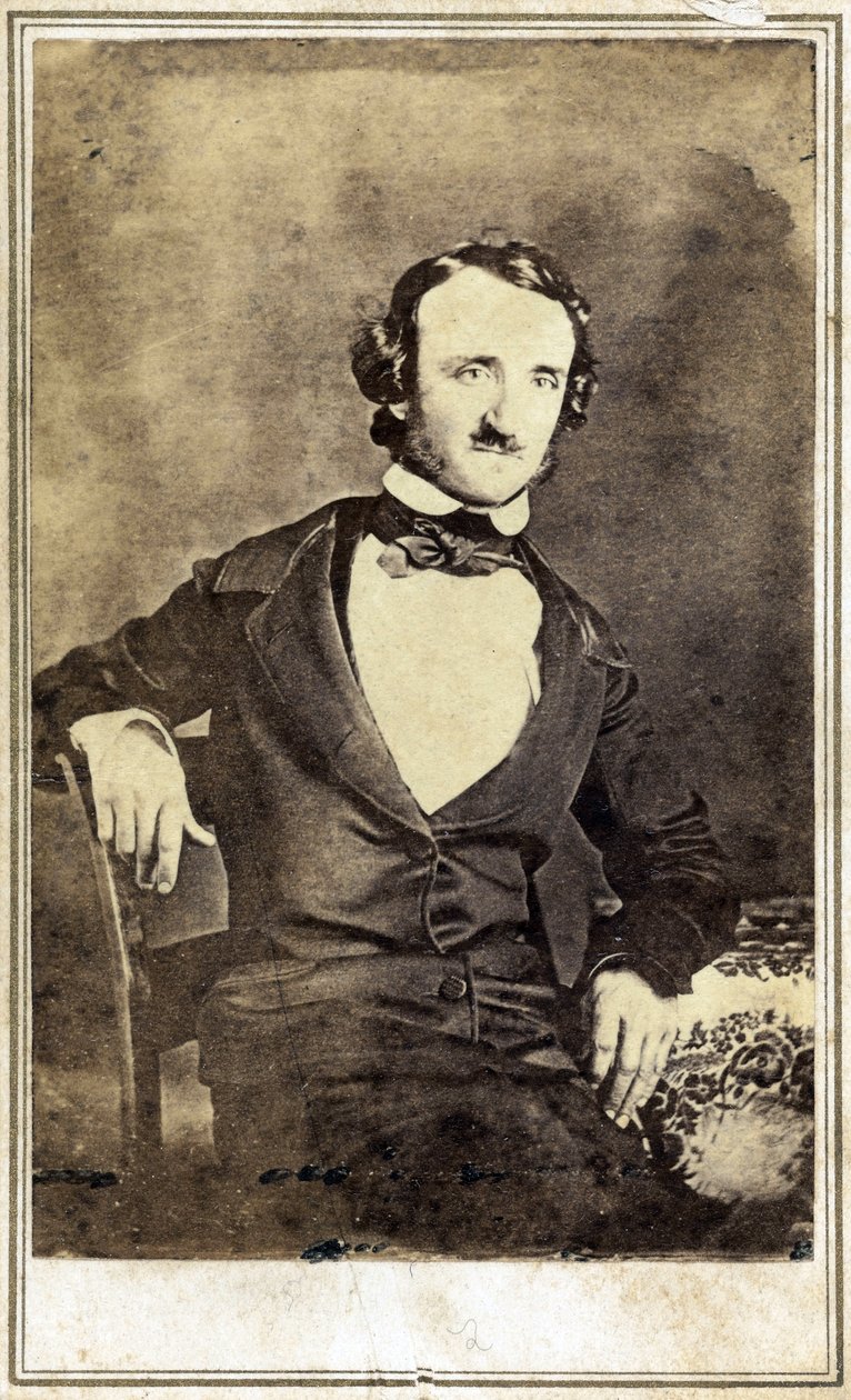 埃德加-爱伦-坡（1809-1849）的肖像，匿名。达盖尔照片 作者 匿名匿名