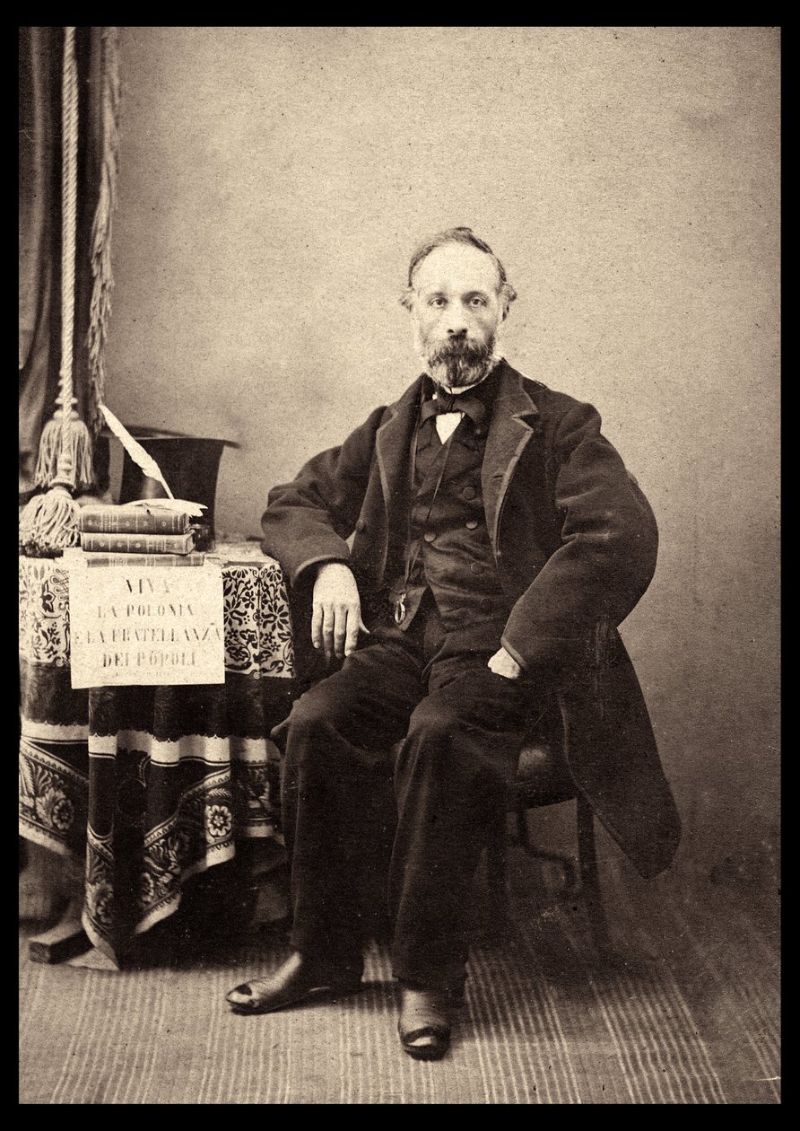 弗朗西斯科-克里斯皮（1818-1901）1863年的意大利政治家肖像。©Lee/leemage 作者 匿名匿名