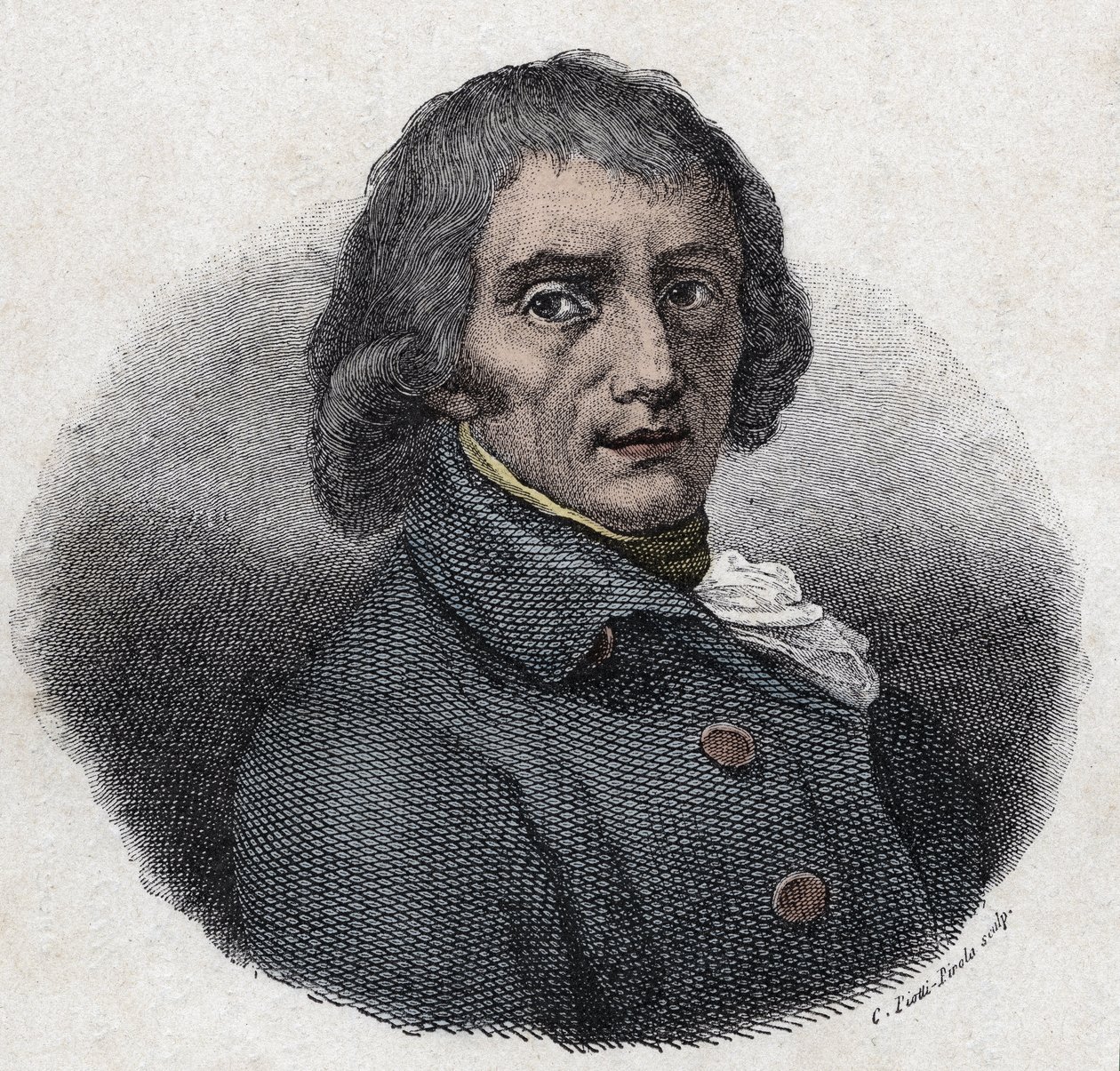 Portrait of Giuseppe Parini (1729-1799), Italian poet 作者 匿名匿名