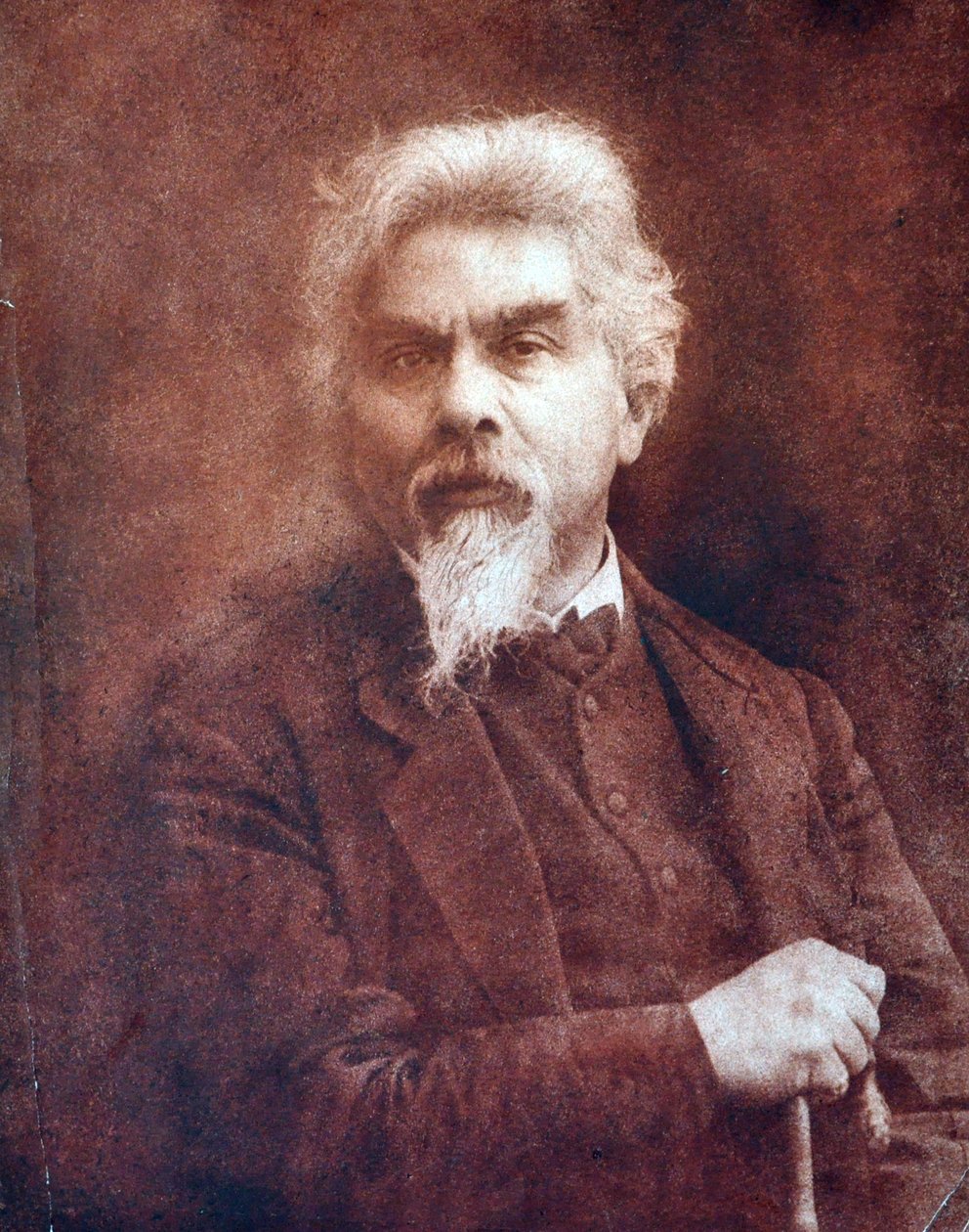 Portrait of Jan Toorop (1858-1928), Anonymous . Albumin Photo. Private Collection 作者 匿名匿名