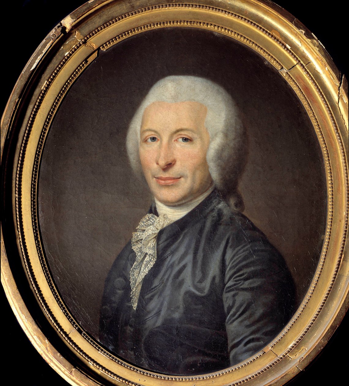 Joseph Ignace Guillotin (1738-1814) 医生和政治家的肖像 匿名绘画。 1784.昏暗。 0,60 x 0,49 m 巴黎，卡纳瓦莱博物馆 作者 匿名匿名