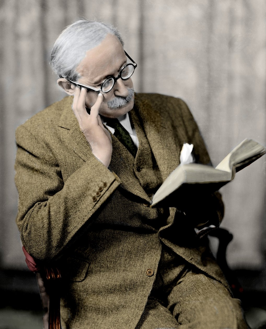 Leon Blum (1872-1950) 的肖像，1940 年左右的法国政治家 作者 匿名匿名