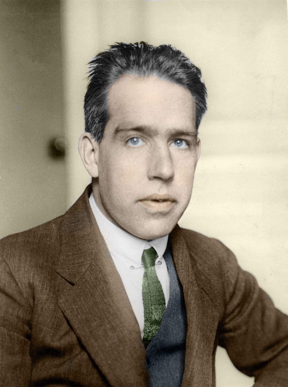 Niels Bohr (1885 - 1962) 的肖像，1922 年诺贝尔物理学奖。 作者 匿名匿名