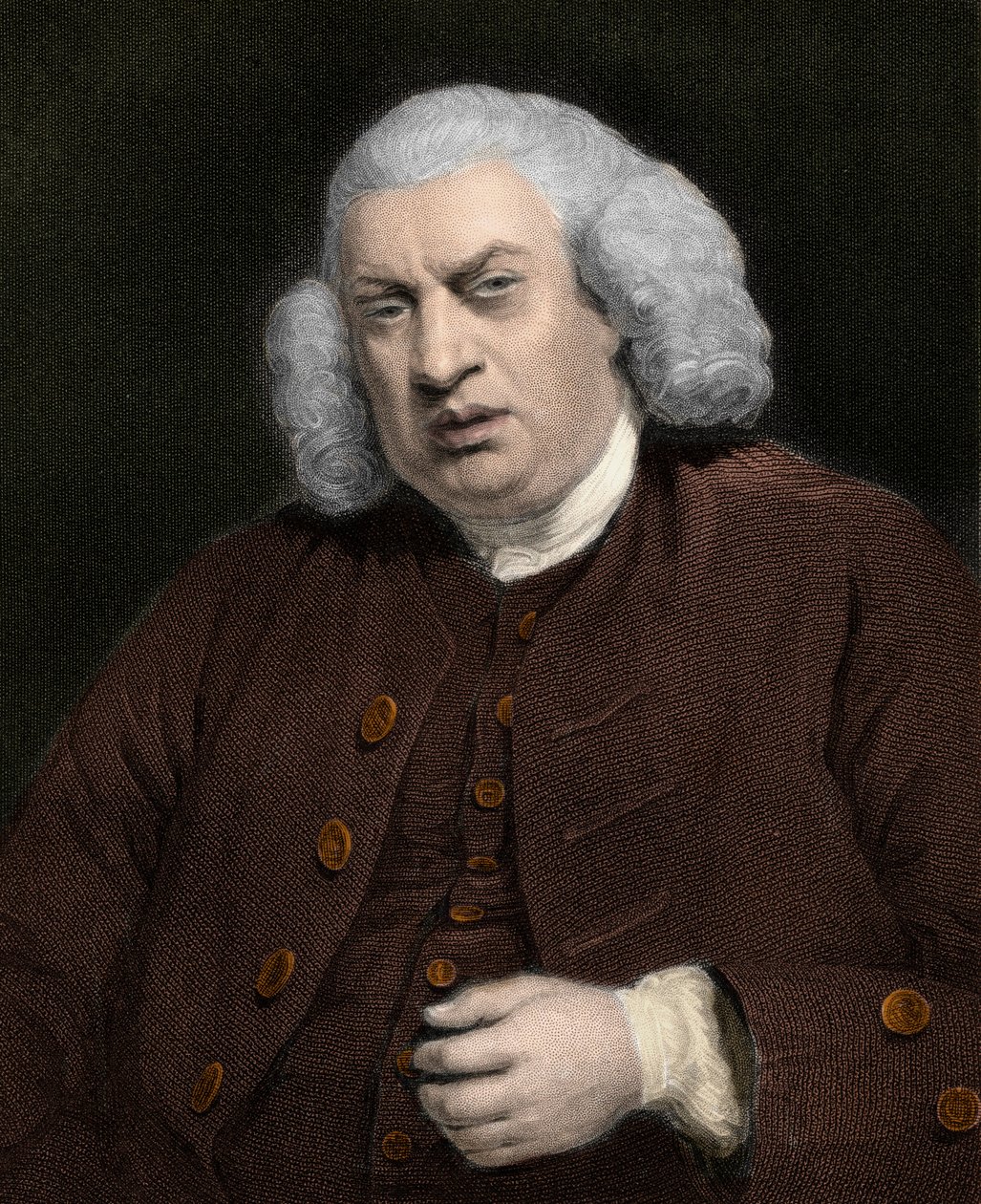 Portrait of Samuel Johnson (1709-1784), English writer - Samuel Johnson 作者 匿名匿名