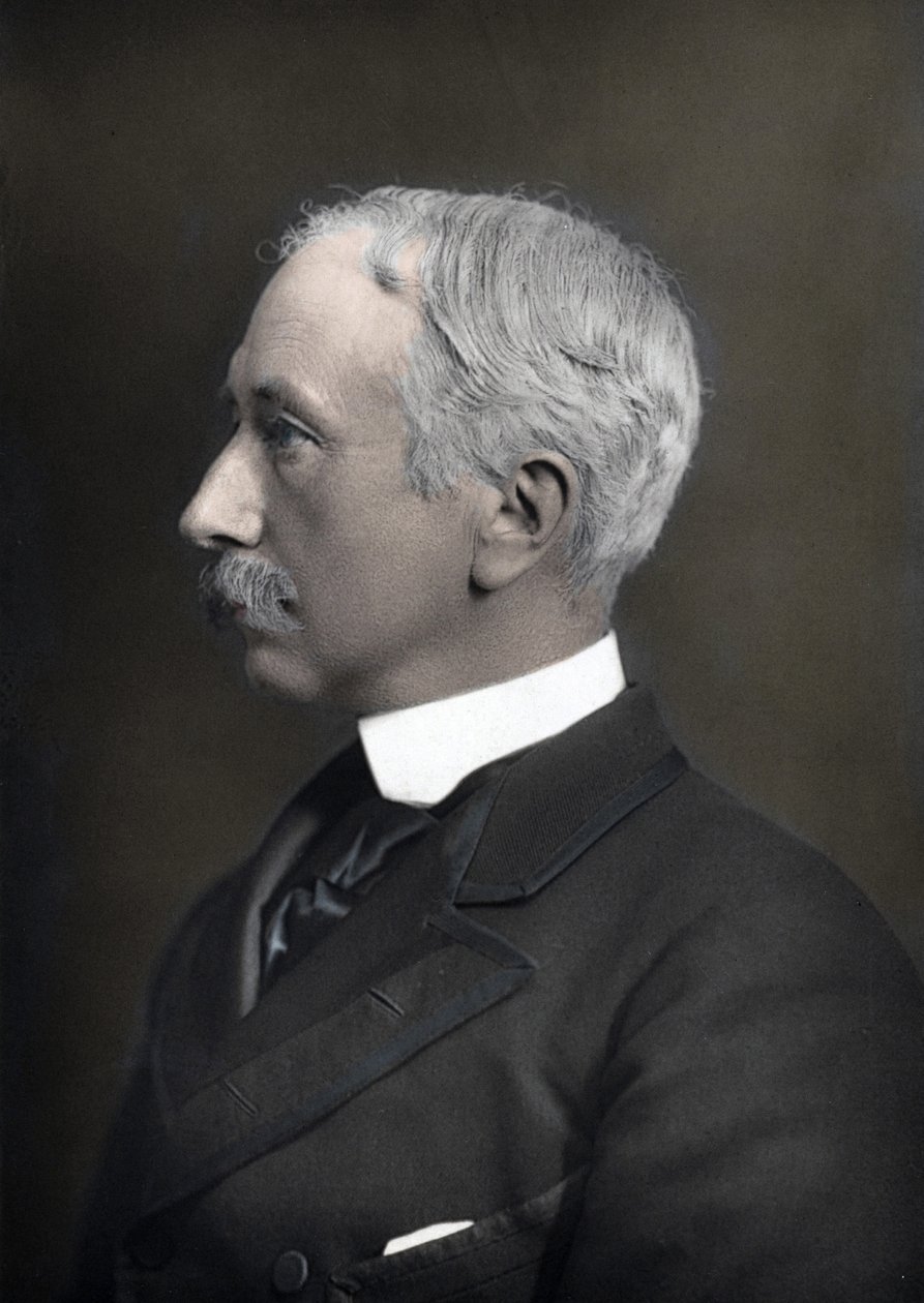 英国陆军总司令加内特-约瑟夫-沃尔斯利子爵（1833-1913）的画像 作者 匿名匿名