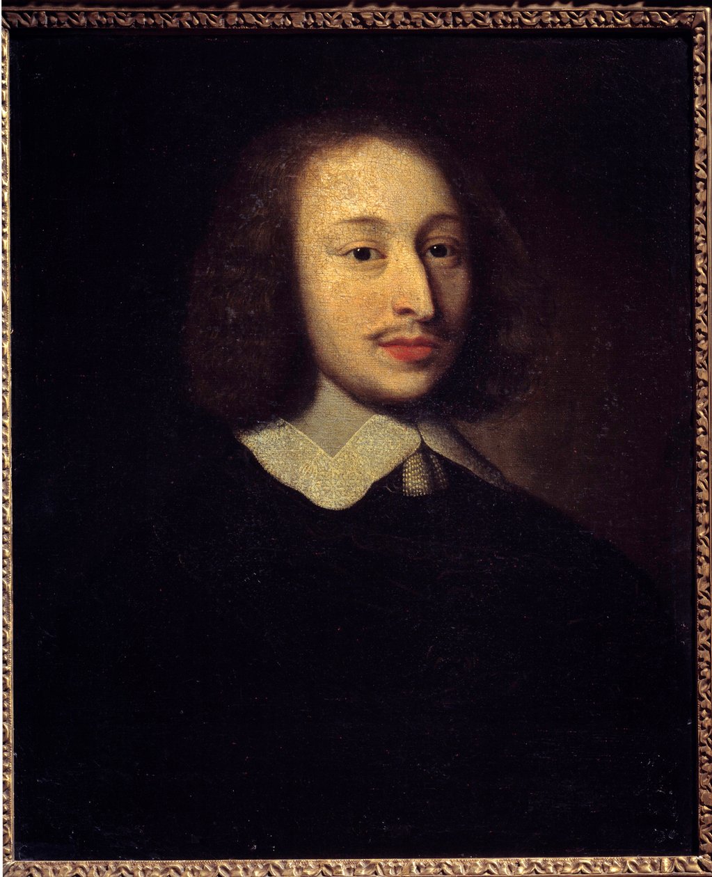 Presume portrait of Blaise Pascal (1623-1662) scholar and writer Anonymous painting. 17th century Sun. 0,6x0,81 m Paris, Musee Carnavalet 作者 匿名匿名