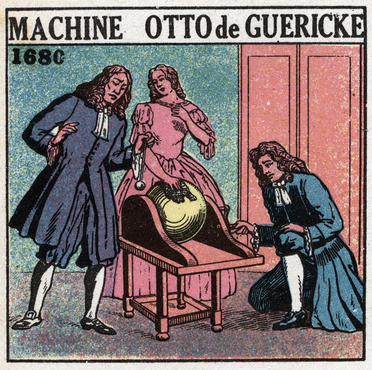 Static machines: the machine by Otto von Guericke (Otto de Guericke 作者 匿名匿名