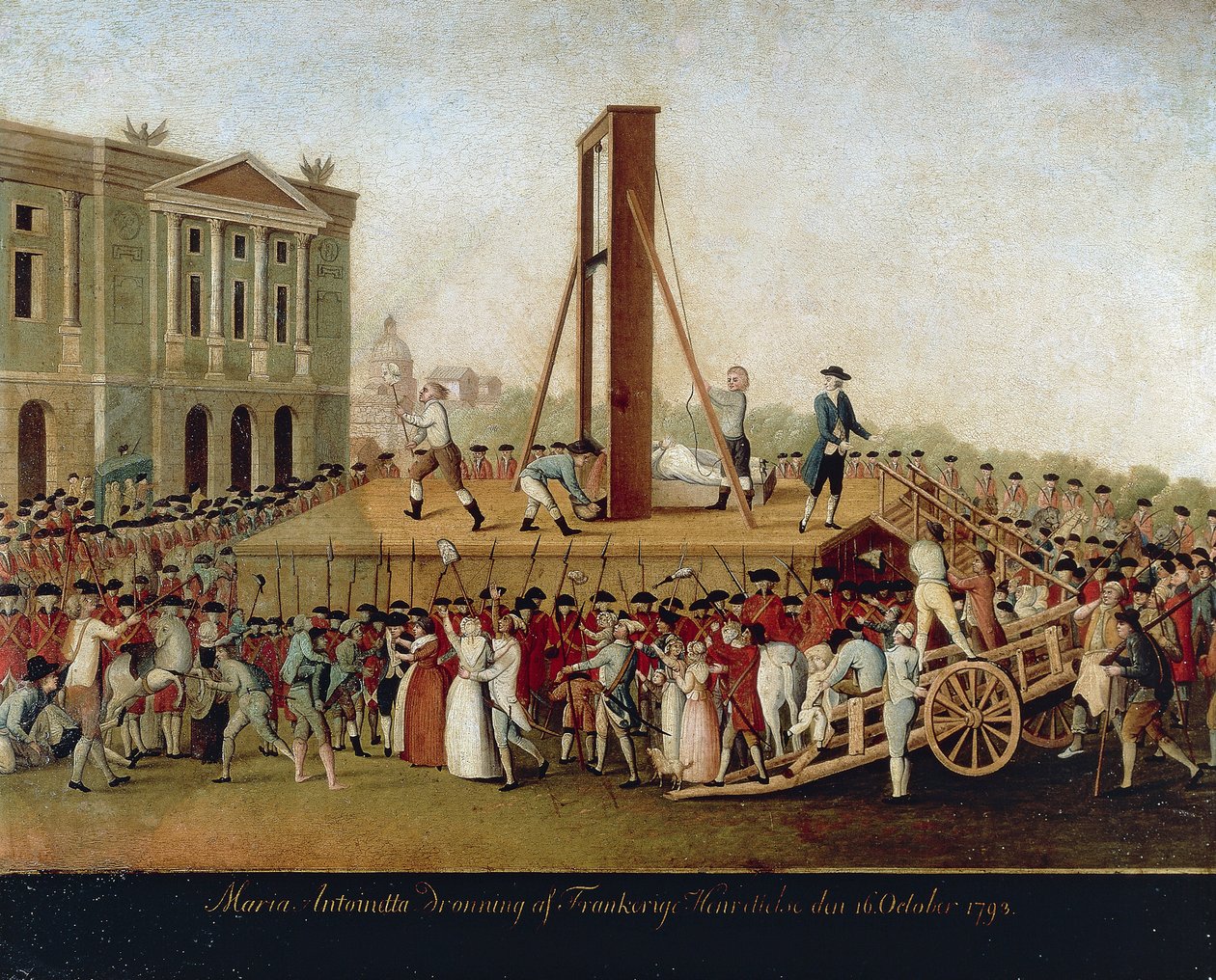 The Execution of Marie Antoinette on October 16 作者 匿名匿名