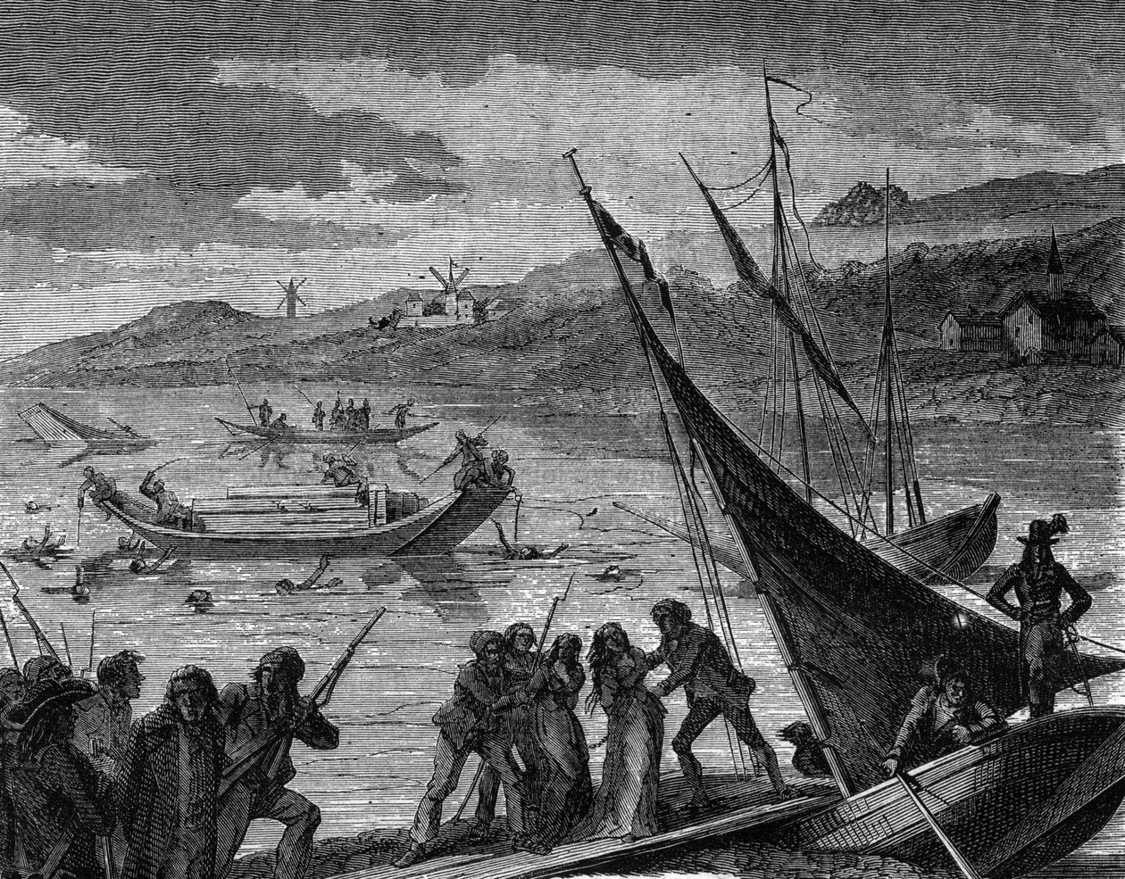 The Nantes Drowning - The Terror during the French Revolution: the drowning of Nantes 作者 匿名匿名