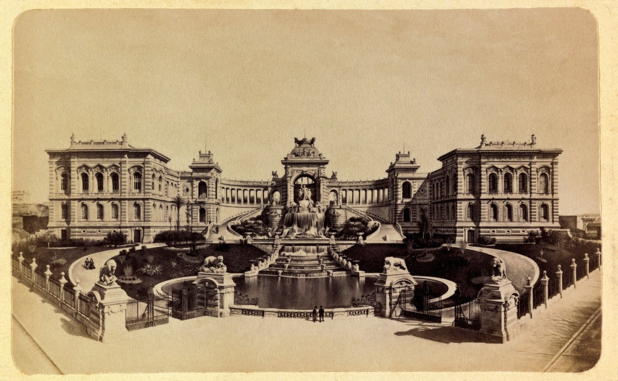 1885-1890年左右的马赛市及其周边地区。隆尚宫（美术博物馆），私人收藏 作者 匿名匿名