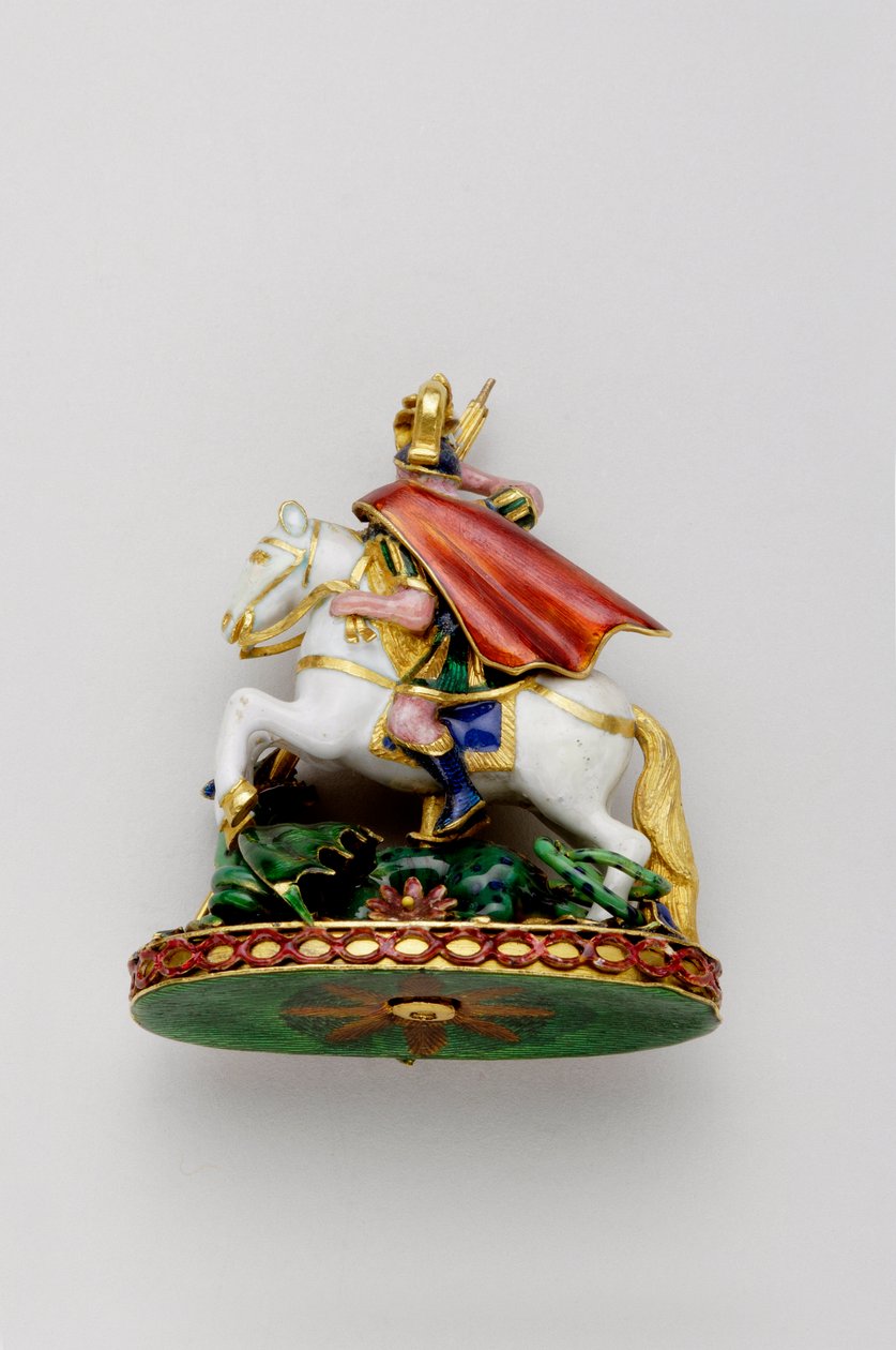 United Kingdom - Order of the Garter: Grand George - Reverse - End of the 18th century - Gold and Emaux - H 4.7 cm; W 4 cm; Weight: 48 g - Private collection 作者 匿名匿名