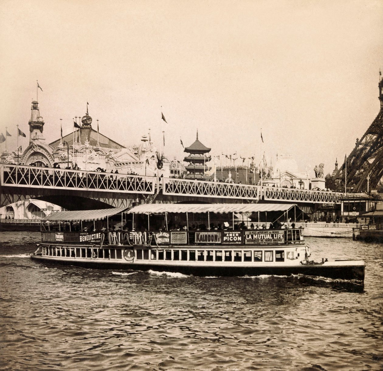 1900年世界博览会--巴黎1900年世界博览会：伊娜桥--私人收藏 作者 匿名匿名