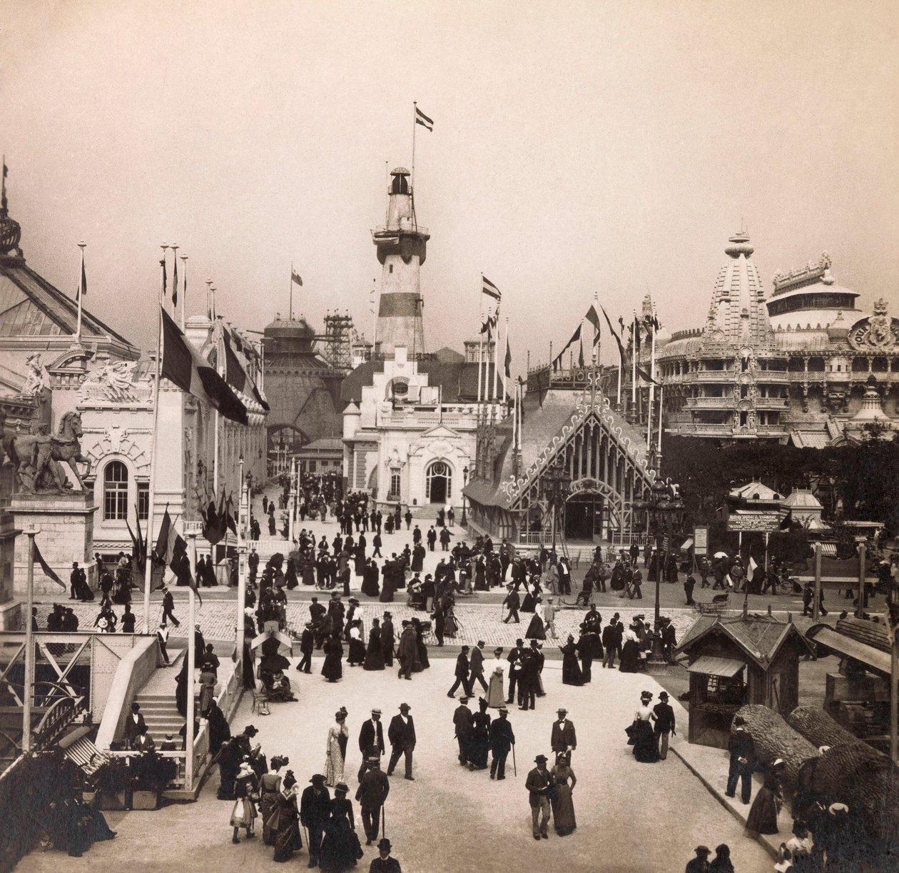 Universal Exposition of 1900 - Exposition Universelle de 1900 in Paris: Pavillon de navigation du commerce - private collection 作者 匿名匿名