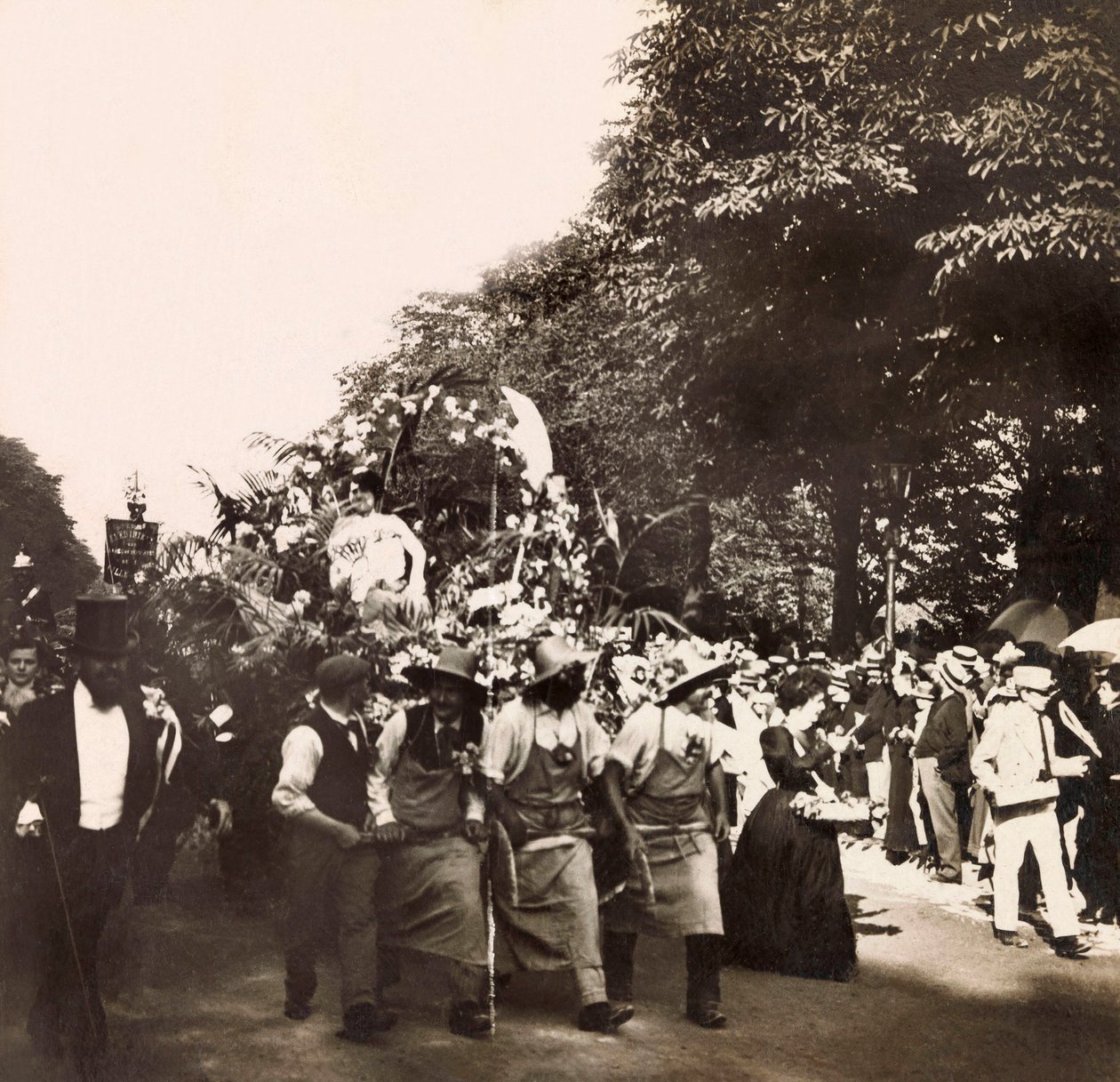 Universal Exposition of 1900 - Exposition Universelle de 1900 in Paris: The fete of horticulture - private collection 作者 匿名匿名