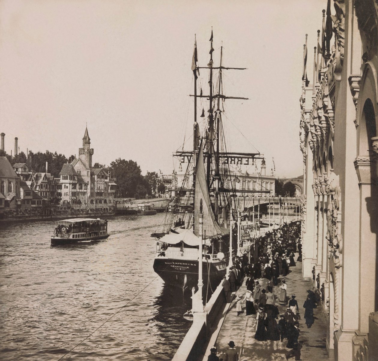 Universal Exposition of 1900 - Universal Exhibition of 1900 in Paris: Old Paris - private collection 作者 匿名匿名