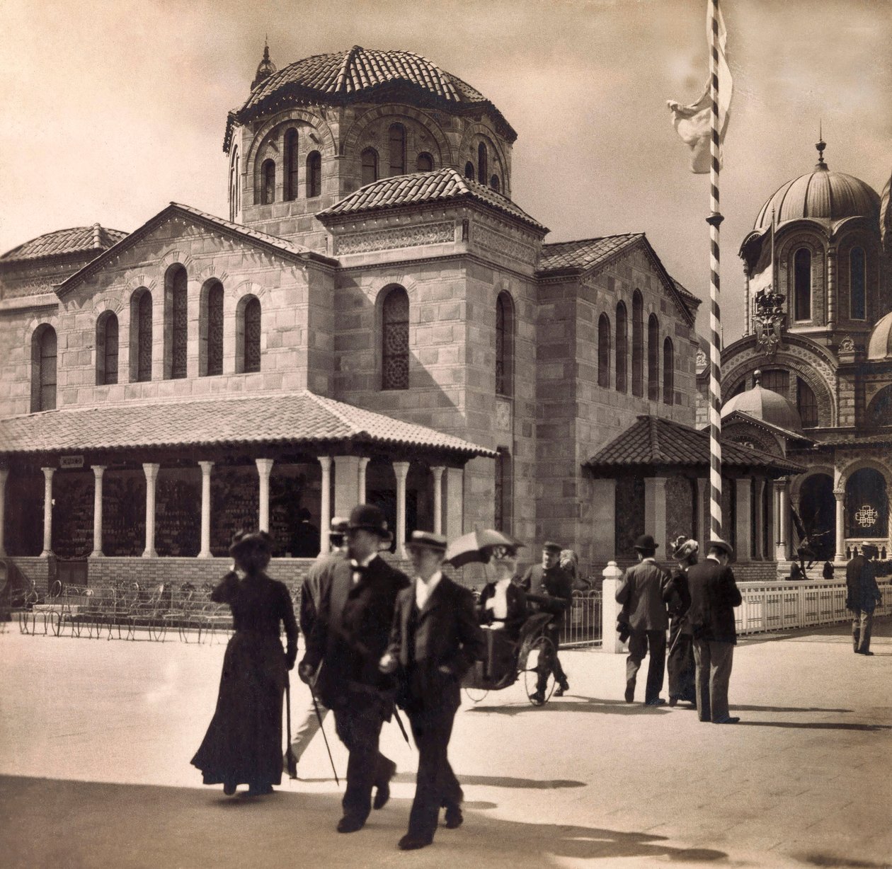 Universal Exposition of 1900 - Universal Exhibition of 1900 in Paris: Pavilion of Greece - private collection 作者 匿名匿名