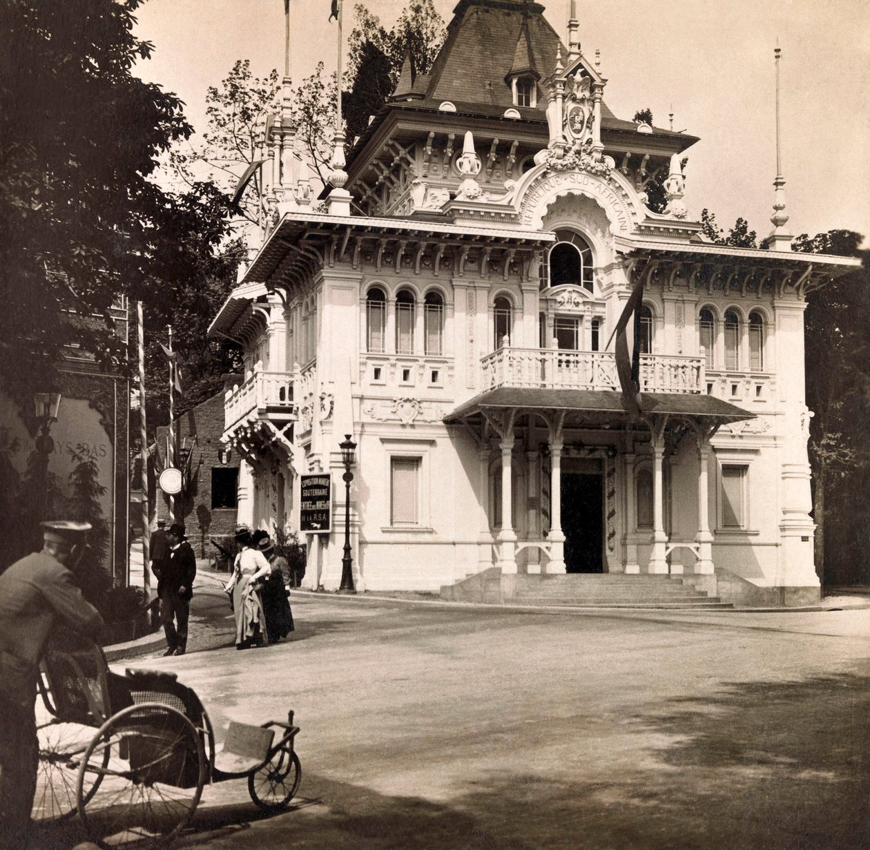 Universal Exposition of 1900 - Universal Exhibition of 1900 in Paris: Pavilion of the South African Republic - private collection 作者 匿名匿名