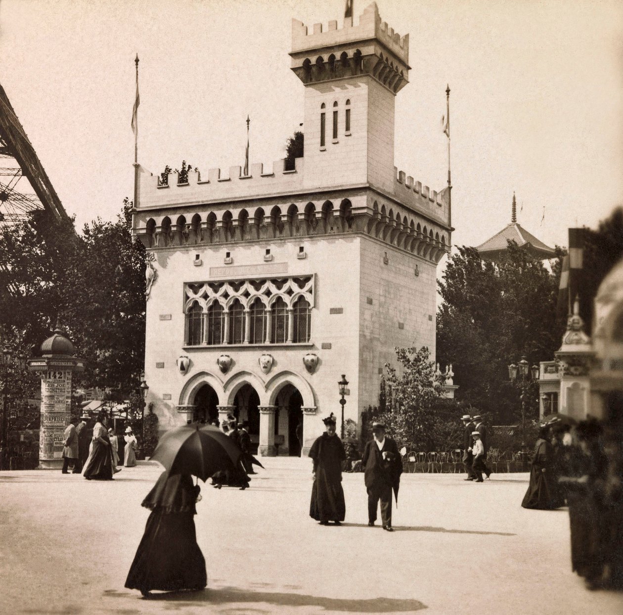 Universal Exposition of 1900 - Universal Exhibition of 1900 in Paris: The pavilion of San Marino - private collection 作者 匿名匿名