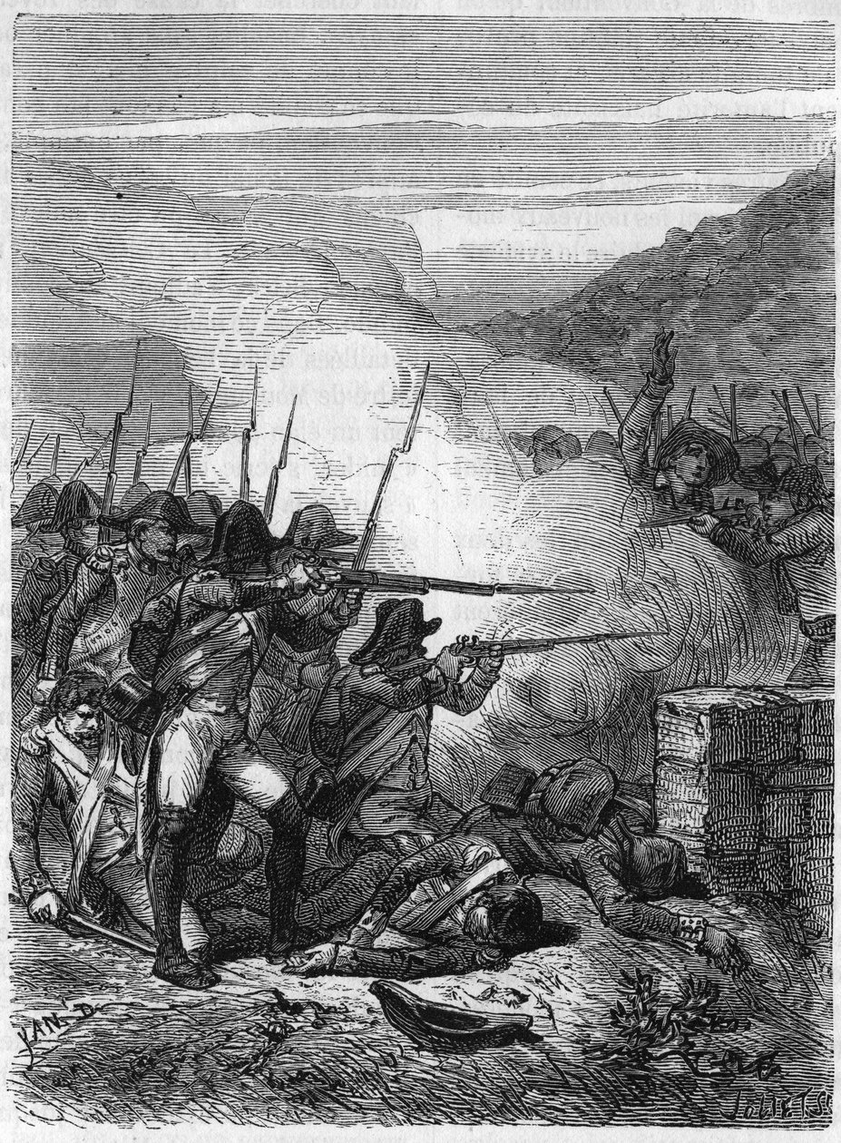 旺地战争（1793-1796）。托尔福战役（Tiffauges战役），9月19日旺地军队对克莱伯军队的胜利 作者 匿名匿名