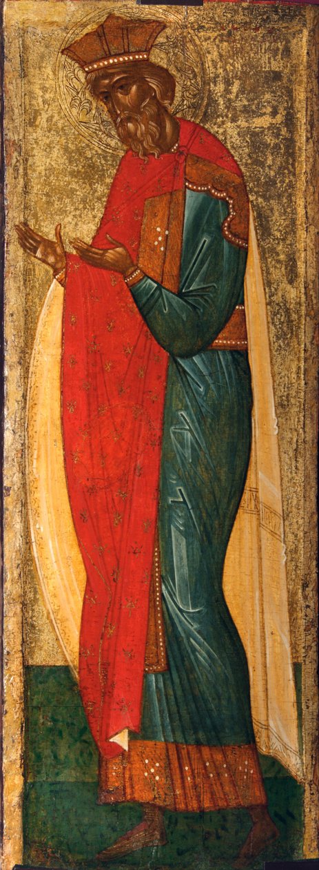 15世纪初的基辅圣弗拉基米尔（Saint Vladimir）。 作者 匿名的俄罗斯图标画家