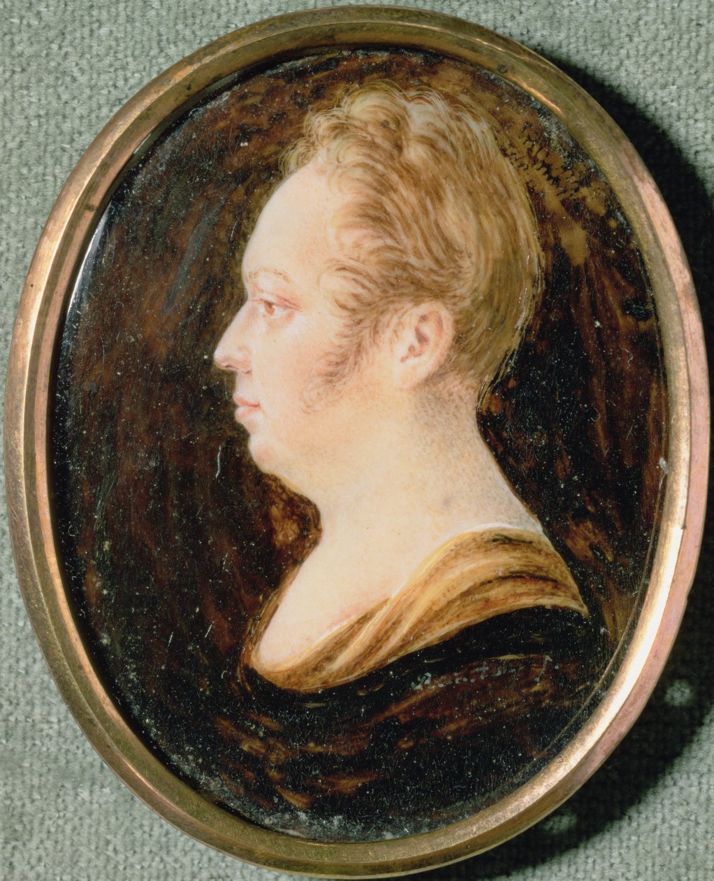 Feodor Tolstoy（1744-1832），19世纪的肖像 作者 安东尼·弗朗索瓦·拉格里妮